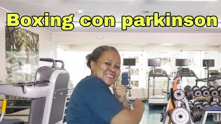 Ejercicios iniciación al Boxing para Parkinson