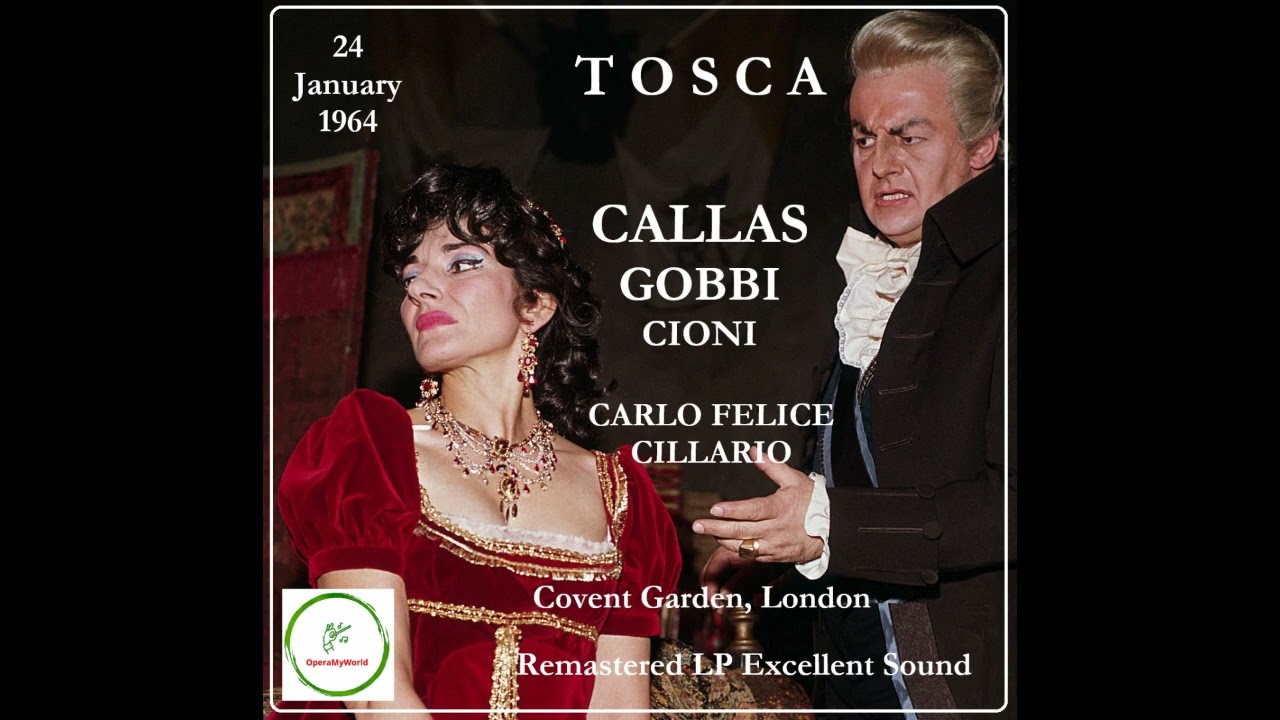 Maria Callas sings Tosca (London, 1964) [Excellent Sound] - YouTube