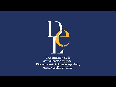 Presentación de la actualización 23.7 del «Diccionario de la lengua española»