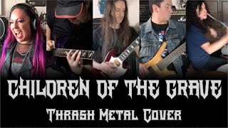 Children of the Grave (Black Sabbath) Thrash Metal Cover - Honesty ft. Lorena Cabrera &amp; Hugo Loyo