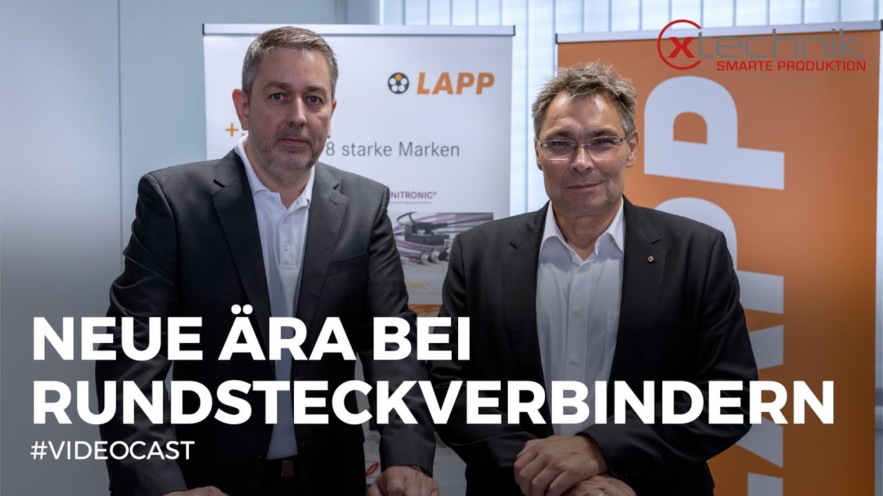 Neu gedacht – Rundsteckverbinder Epic M23P von Lapp für Automatisierung & Robotik