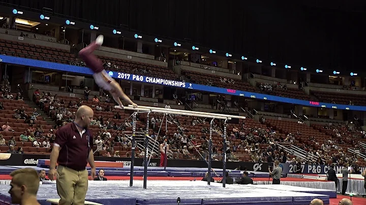 Zack Mollett - Parallel Bars - 2017 P&G Championsh...
