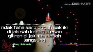 Story wa bahasa jawa gokil abis