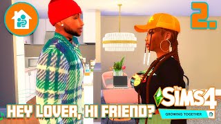 EP.2 A FRIEND OF MINE...| Growing Together Single Mother| The Sims 4 LP