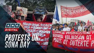 Groups stage protests ahead of Marcos' 5th SONA | ANC