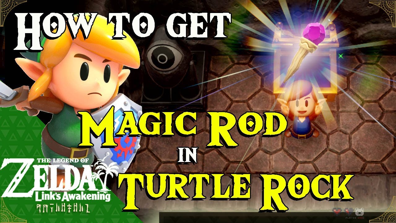 How to get Magic Rod in Turtle Rock - Link's Awakening 