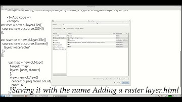 OSGeoLive, OpenLayers [3]: Video of Quickstart section Add Raster Layers