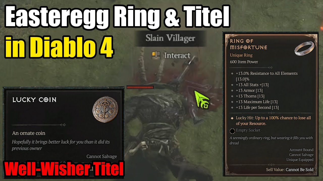 攻略】暗黑第5賽季幸運硬幣及厄運戒指獲得辦法詳解。 @暗黑破壞神4 哈啦板- 巴哈姆特