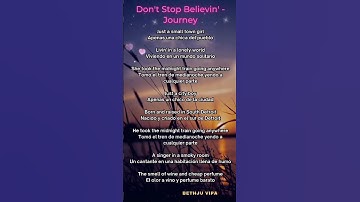 Thumbnail of Journey - Don't Stop Believin' (Lyrics) - 80s Rock #dontstopbelievin #song #lyrics #music #rock