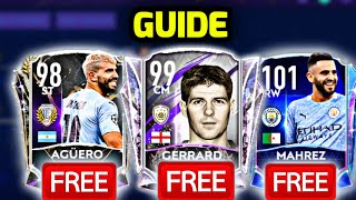 HOW TO GET UCL MAHREZ, AGUERO AND GERRARD FOR FREE FIFA MOBILE 21 UCL EVENT GUIDE, F2P CALCULATIONS