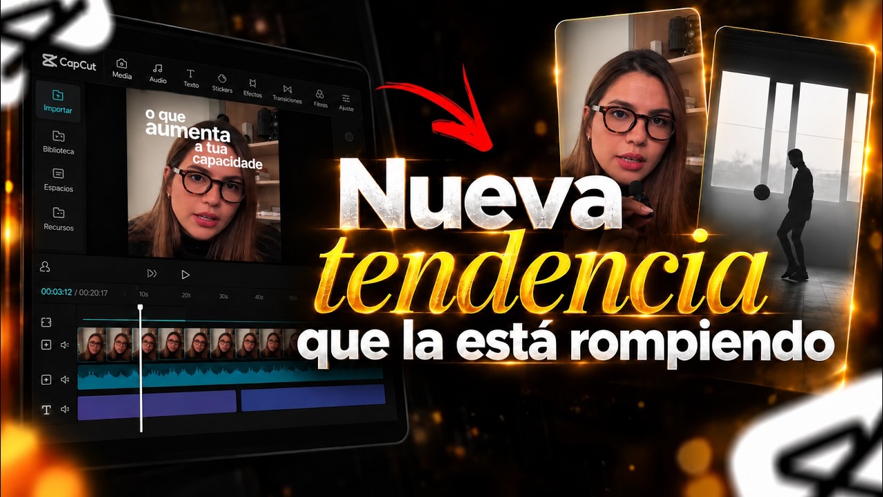 Cómo Crear REELS VIRALES en CapCut con Estilo CINEMATOGRÁFICO