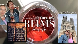 8HRS OF CHAMPAGNE: A Daytrip From Paris To Reims | Vlog