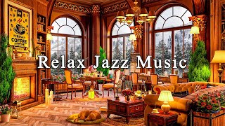 Relaxing Jazz Instrumental Musci for Stress Relief ☕ Soft Jazz Music & Cozy Coffee Shop Ambience screenshot 4