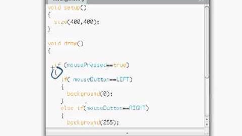 Introduction to Processing: Mouse Input 2
