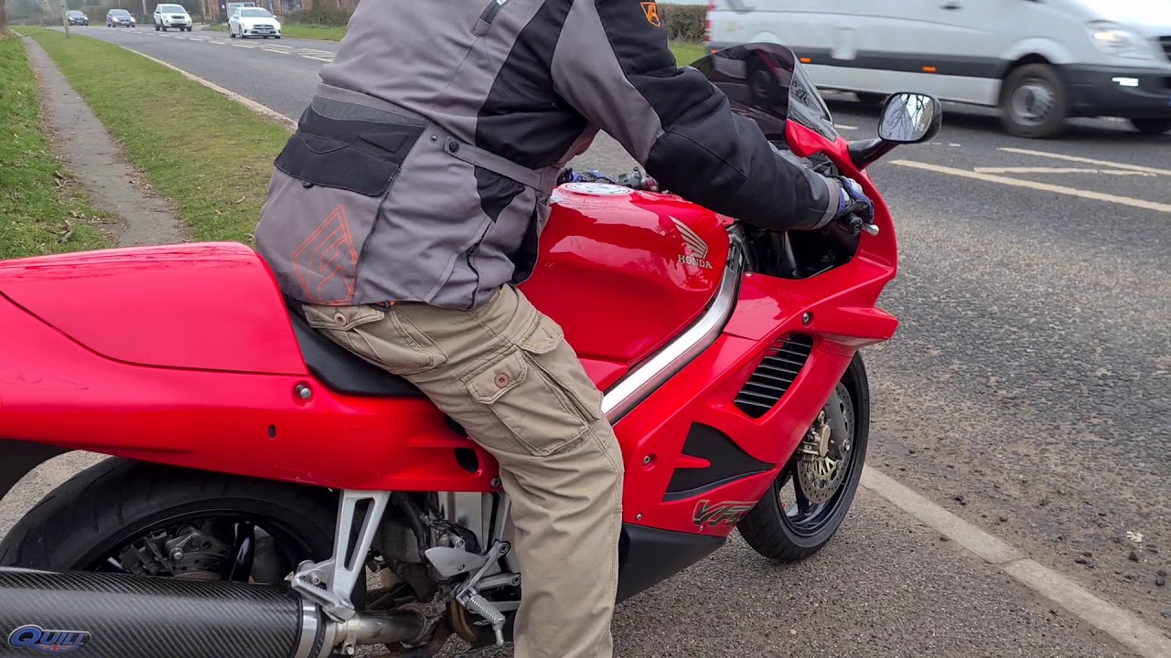 1997 HONDA VFR750F-V TEST RIDE