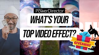 Top 5 Popular Video Effects/Editing Tips of 2021   Amazon & PowerDirector Giveaway!