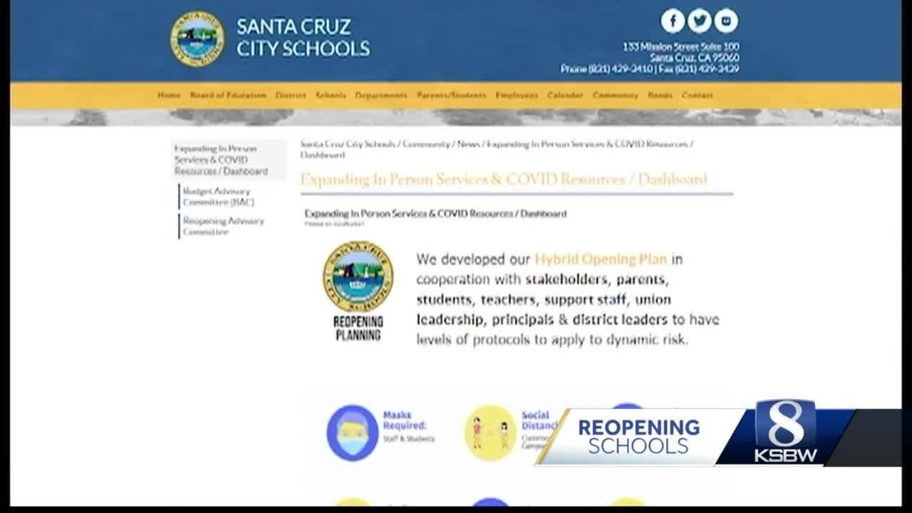 Santa Cruz schools look to return 5 days a week as classrooms cases