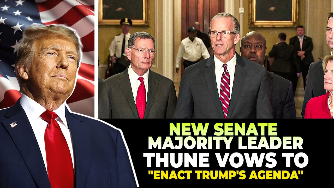 John Thune, newly elected Senate Majority Leader pledges to “enact ...