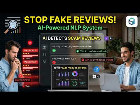 TrustReview AI ,  Fake Review Detection System