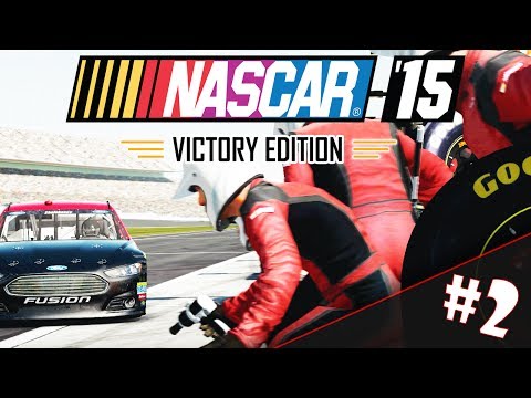 Косяки на пит-стопе - NASCAR'15 Victory Edition