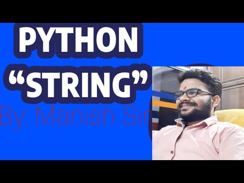 String in python class 11th and 12th CBSE l String data type l String ...