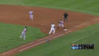 Dodgers vs san francisco giants BRAWL  (BUMGARNER VS PUIG)