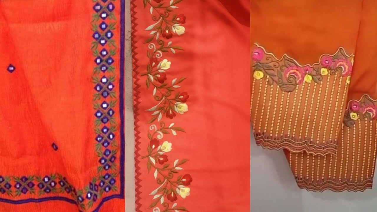 Orange Designer Silk Lace Work Punjabi Patiala Suit Salwar Kameez Suits  Punjabi Wedding Suit for Womens Punjabi Party Wear Suits and Dresses - Etsy