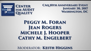Details Panel Three at CAQ 10-Year Anniversary Event (Transparency, Innovation, Advocacy, Evolution) Guide