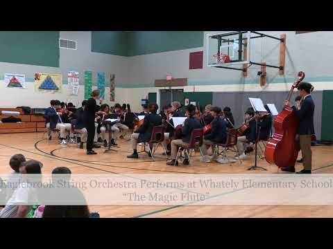 Eaglebrook String Orchestra Performs at Whately Elementary School: "The Magic Flute"