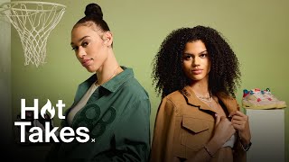 Hot Takes with WNBA Stars Dearica Hamby & Rae Burrell | StockX