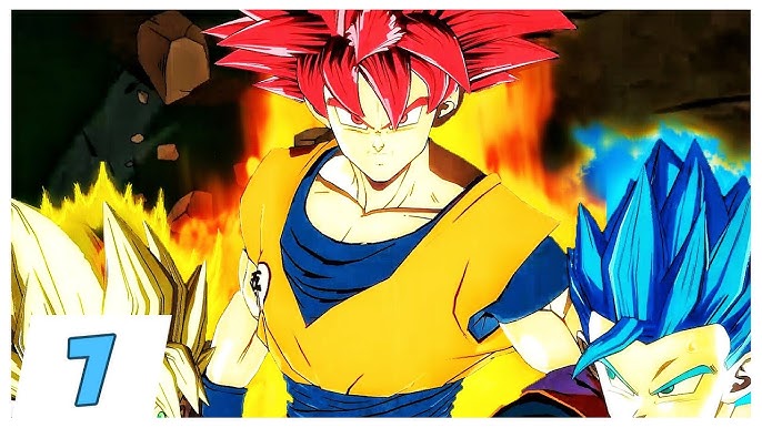 D. Ball Limit-F - Já pensou Bardock Super Saiyajin Blue?