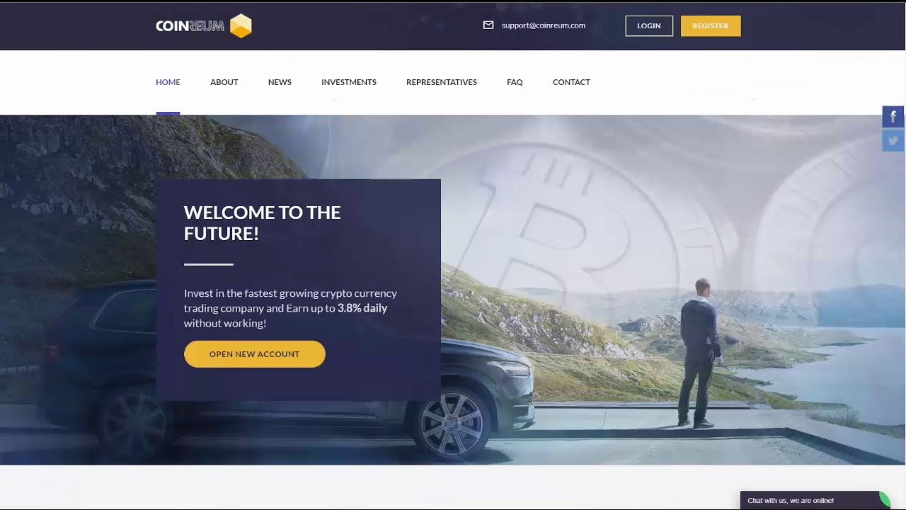 COINREUM - coinreum.com от 36% чистой прибыли в месяц в добротном среднике!