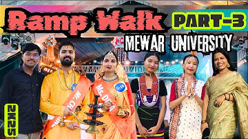 Ramp Walk On Fresher