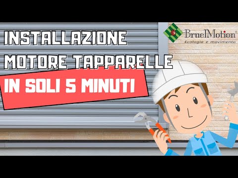 BruelMotion | Come montare un Motore Tubolare per Tapparelle in soli 5 Minuti