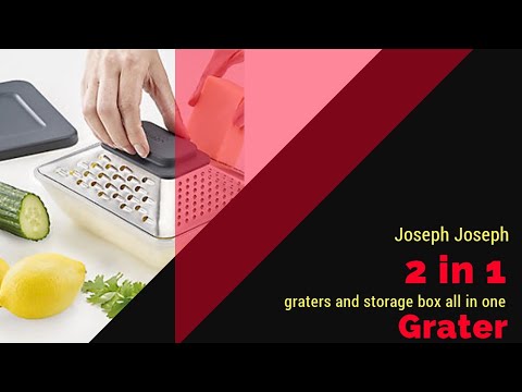 Joseph Joseph 2 in 1 box grater and container Joseph Joseph 2 in 1 box grater and container