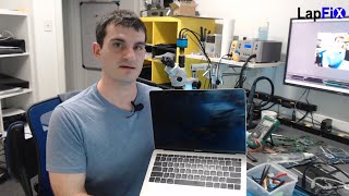 Ремонт вышедшей из строя материнской платы Macbook Air 2019 A1932 из-за пролитой жидкости