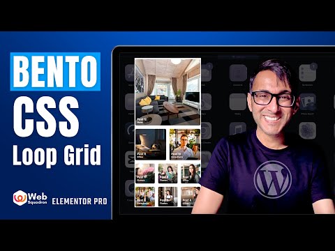 Bento Style Loop Grid for Posts or Products - Elementor Wordpress Tutorial