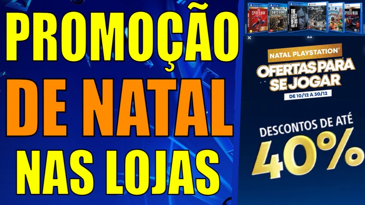 Promoção de Natal PlayStation: Descontos imperdíveis em PS Plus