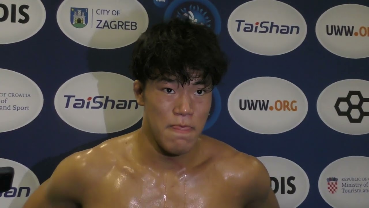 2025年世界レスリング選手権／銅メダル獲得の吉田泰造（男子グレコローマン82kg級）