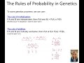 Mastering Probability Rules in Genetics