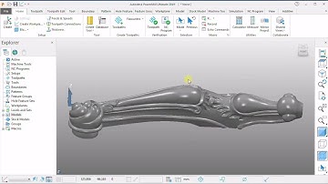 Hướng dẫn tạo đường chạy dao 4 trục chân ghế không cần tạo surface