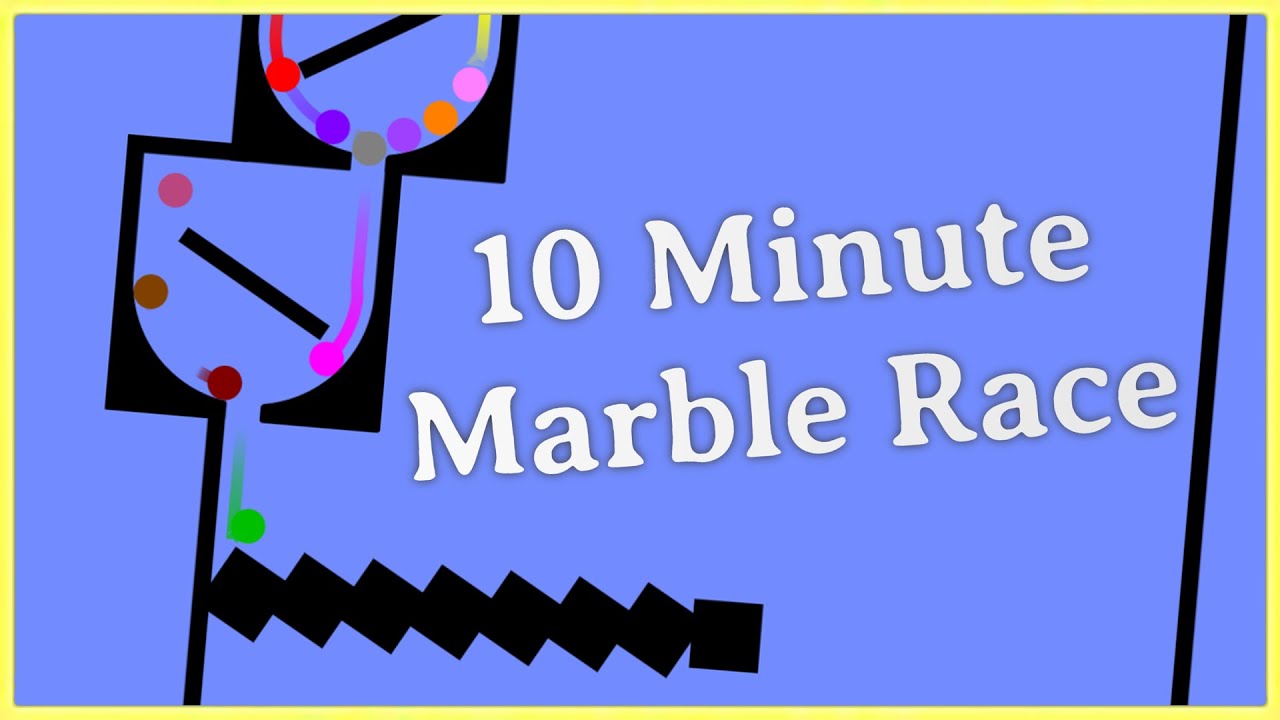The 10 Minute Marble Race YouTube