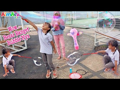 SERU DI KOLAM BERMAIN BUBBLE FAIRY WAND DAN BUBBLE MICKEY MOUSE TRIPLE WAND