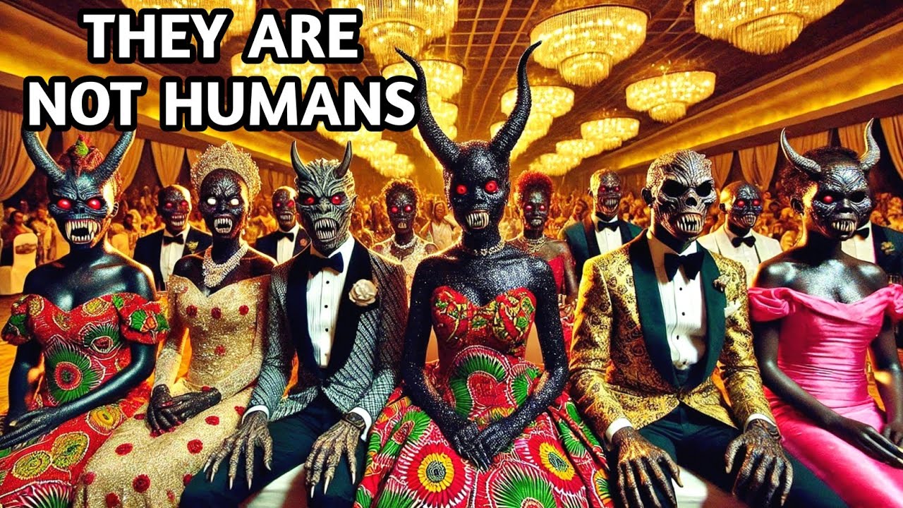 IMAGINE ATTENDING A WEDDING ONLY TO DISCOVER THAT EVERY SINGLE GUEST IN THE HALL IS NOT HUMAN 