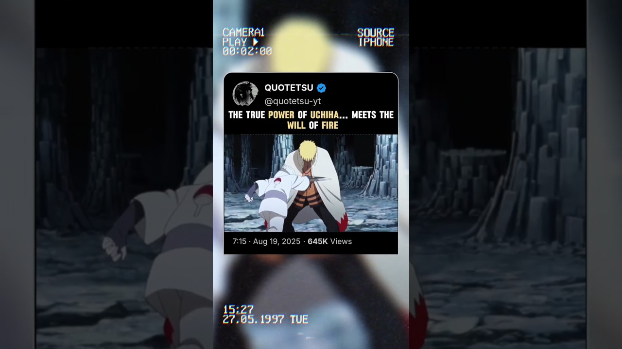 🦊Naruto Scares😨Shin Uchiha-AMV