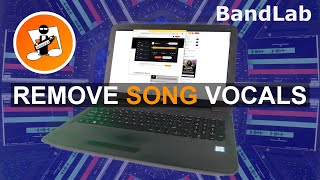 Remove Vocals From Any Song with Bandlab