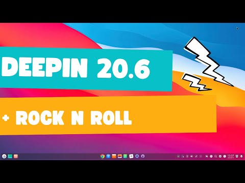 Linux com Rock n Roll - Deepin 20.6