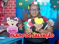 Plano de salvação com corações