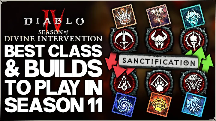Diablo 4 - New Best MOST OP Builds in Season 11 - All Classes & Build Ranked - Class Guide & More!