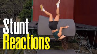 Practicing stunt reactions